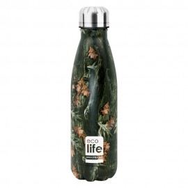 Eco Life - Θερμός 500ml Leaves (33-ΒΟ-3023)