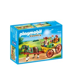 Playmobil - Άμαξα με οδηγό και παιδάκια (6932)