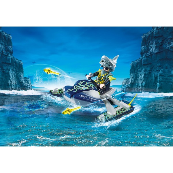 Playmobil - Aqua Scooter της SHARK Team(70007)