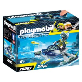Playmobil - Aqua Scooter της SHARK Team(70007)