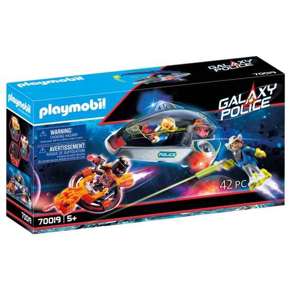 Playmobil - Ιπτάμενο Όχημα Galaxy Police(70019)