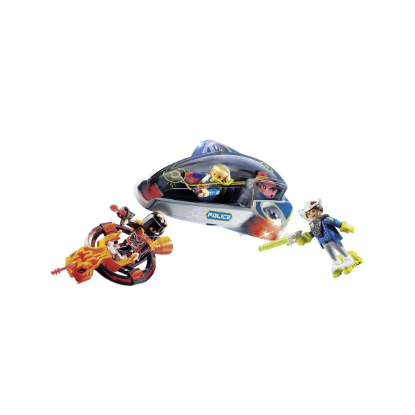 Playmobil - Ιπτάμενο Όχημα Galaxy Police(70019)