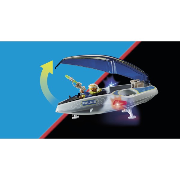 Playmobil - Ιπτάμενο Όχημα Galaxy Police(70019)