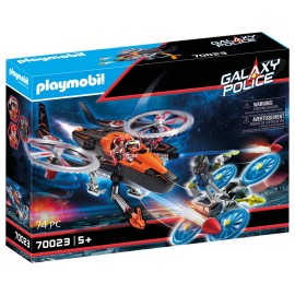 Playmobil - Ελικόπτερο Galaxy Pirates(70023)