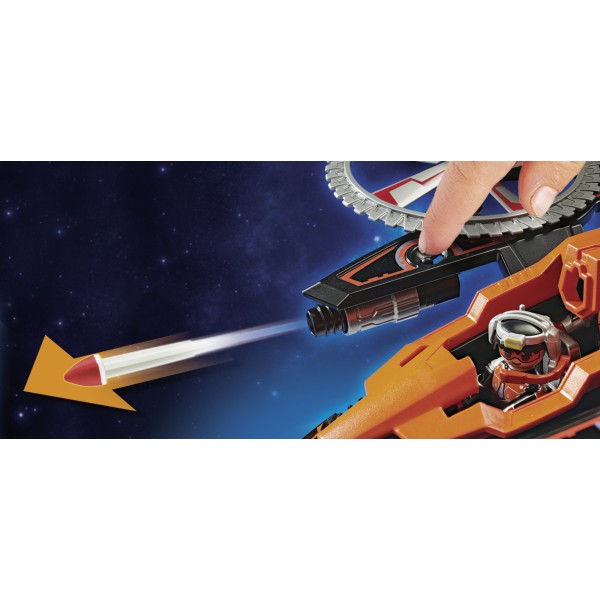 Playmobil - Ελικόπτερο Galaxy Pirates(70023)
