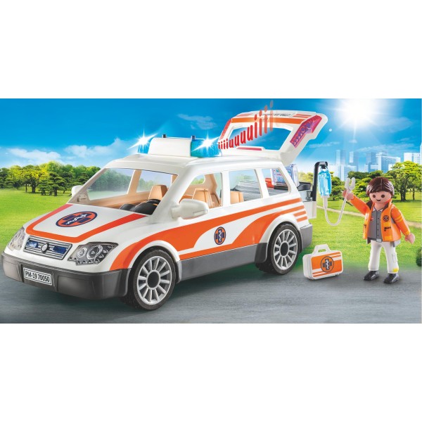 Playmobil - Όχημα Πρώτων Βοηθειών (70050)