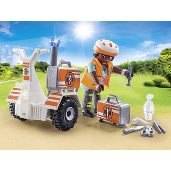 Playmobil - Διασώστρια με Self-balance(70052)