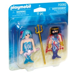 Playmobil - Duo Pack Βασιλιάς της Θάλασσας και Γοργόνα(70082)