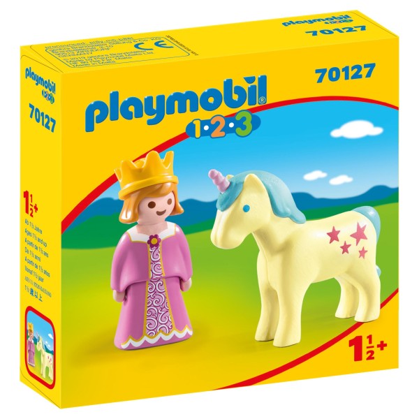 Playmobil 123 - Πριγκίπισσα με μονόκερο (70127)