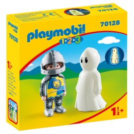 Playmobil 123 - Ιππότης με Φάντασμα (70128)