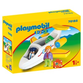 Playmobil 123 - Αεροπλάνο με επιβάτη(70185)