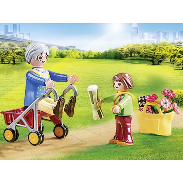 Playmobil - Γιαγιά με εγγονή(70194)
