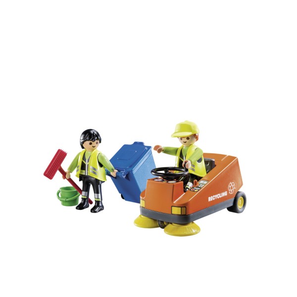 Playmobil - Σάρωθρο οδών και Οδοκαθαριστές(70203)