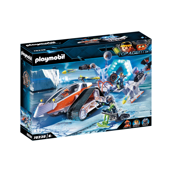Playmobil - Ερπυστριοφόρο όχημα της Spy Team (70230)