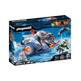 Playmobil - Snow Glider της Spy Team (70231)