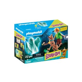 Playmobil - SCOOBY-DOO! Ο Σκούμπι και ο Σάγκι με ένα φάντασμα(70287)