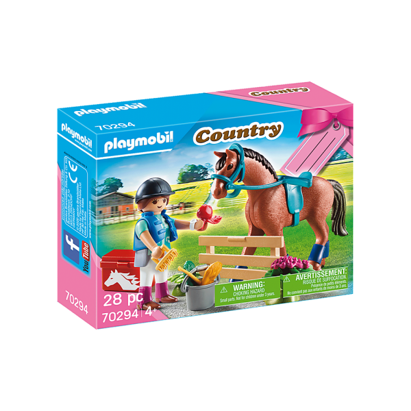 Playmobil - Gift Set "Φροντίζοντας το άλογο" (70294)