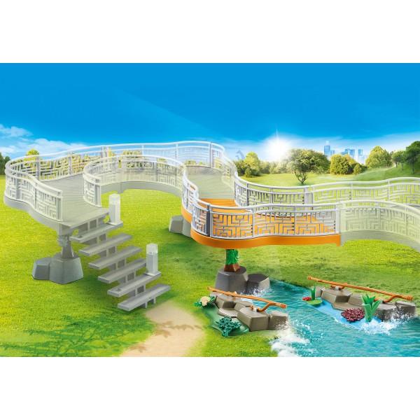 Playmobil - Επέκταση εξέδρας Μεγάλου Ζωολογικού Κήπου (70348)