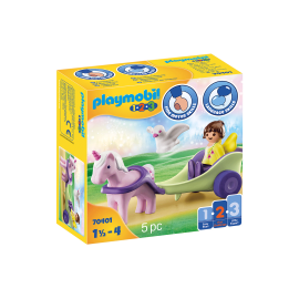 Playmobil 123 - Νεραϊδοάμαξα με μονόκερο (70401)