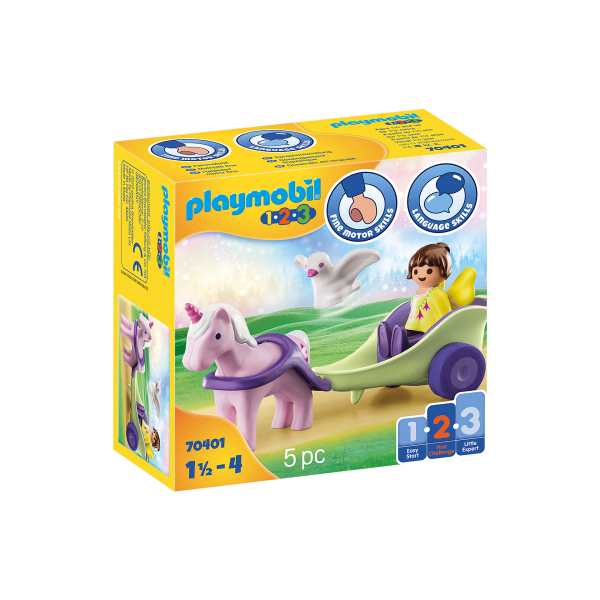 Playmobil 123 - Νεραϊδοάμαξα με μονόκερο (70401)