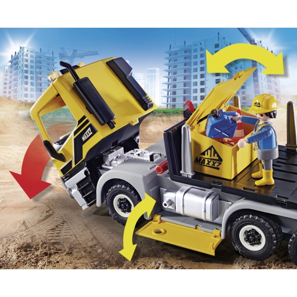 Playmobil - Φορτηγό με ανατρεπόμενη καρότσα(70444)