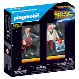 Playmobil - Back to the Future Μάρτι Μακ Φλάι και καθηγητής Έμετ Μπράουν(70459)