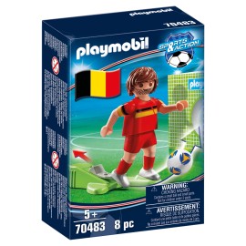 Playmobil - Ποδοσφαιριστής Εθνικής Βελγίου(70483)