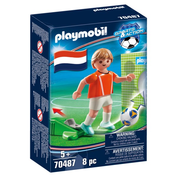Playmobil - Ποδοσφαιριστής Εθνικής Ολλανδίας(70487)