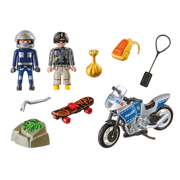 Playmobil - Starter Pack Αστυνομική καταδίωξη (70502)