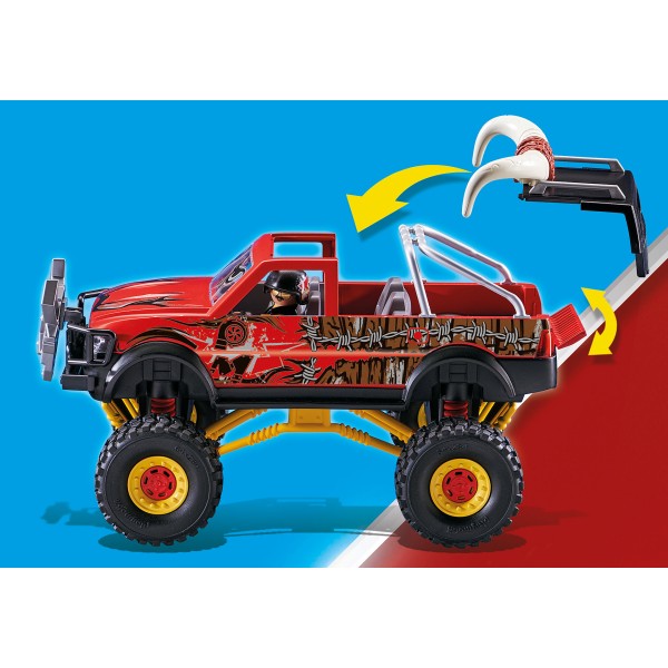 Playmobil - Monster Truck Κόκκινος Ταύρος (70549)