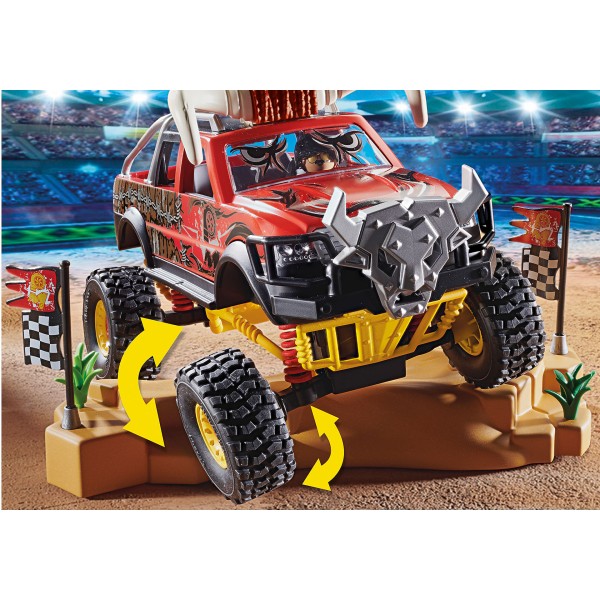 Playmobil - Monster Truck Κόκκινος Ταύρος (70549)