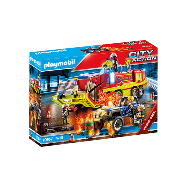 Playmobil - Πυροσβεστική ομάδα διάσωσης (70557)