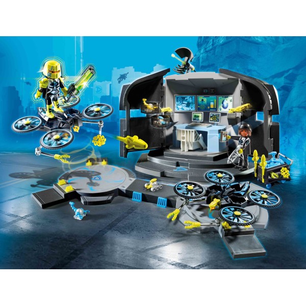 Playmobil - Αρχηγείο του Dr. Drone (9250)