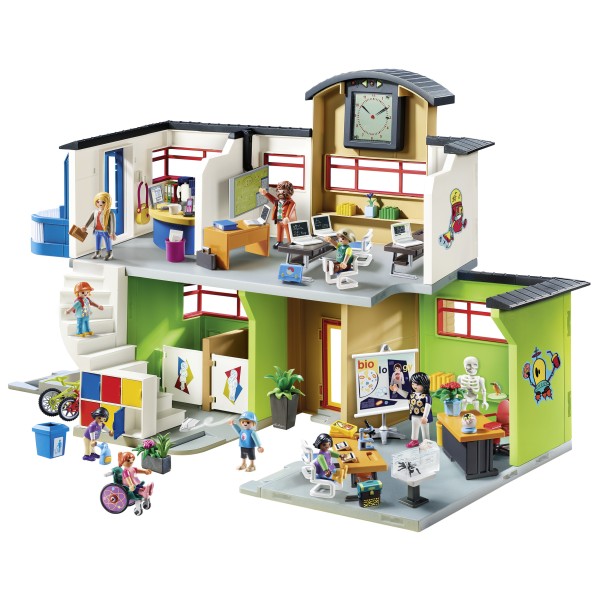 Playmobil - Επιπλωμένο Σχολικό Κτίριο(9453)