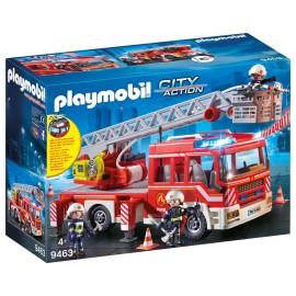 Playmobil - Όχημα Πυροσβεστικής με σκάλα και καλάθι διάσωσης(9463)