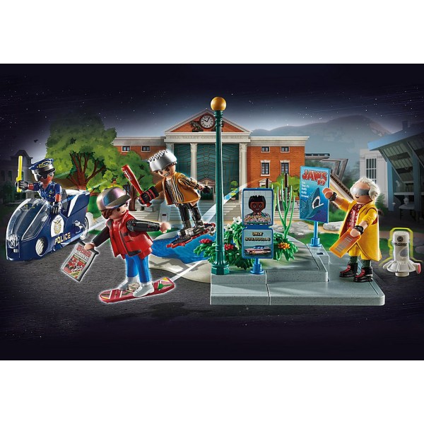 Playmobil - Back to the Future Μέρος 2ο Περιπέτειες με τα Ιπτάμενα Πατίνια (70634)