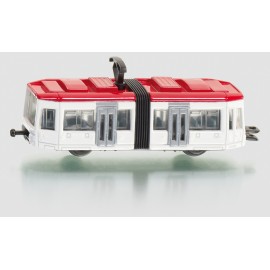 Siku - Βαγόνι του Τραμ Άσπρο με Κόκκινη Οροφή (1011)