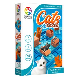 Smartgames - Επιτραπέζιο Γατάκια Cats & Boxes (SG152495)