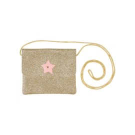 Souza - Τσαντάκι Βόλτας Bapke Gold Glitter Pink Star
