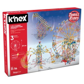 K'NEX -  3 in1Classic Amusement Park Building Set (KN17035)