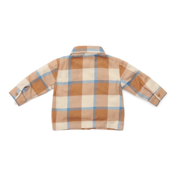 LITTLE DUTCH - Πουκάμισο Ice blue check (LD24091079)