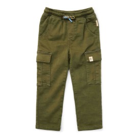 Little Dutch - Παντελονάκι με Τσέπες Dark Green (LD2409307)