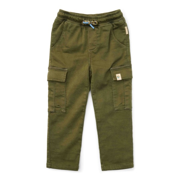 Little Dutch - Παντελονάκι με Τσέπες Dark Green (LD2409307)