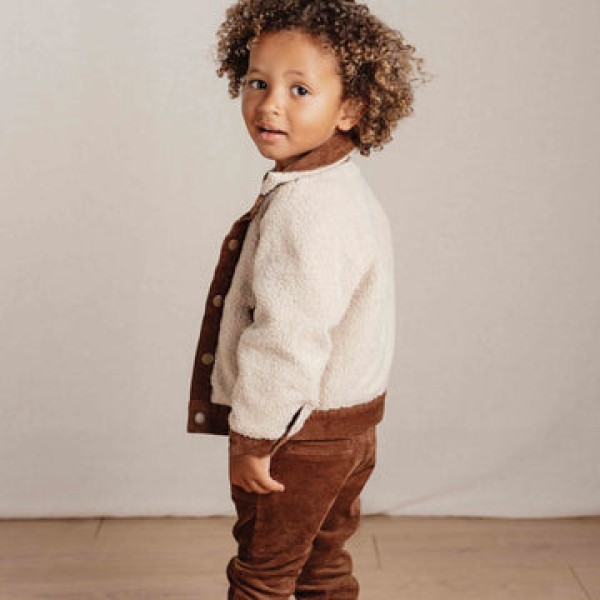 LITTLE DUTCH - Παντελονάκι Walnut brown (LD2409309)