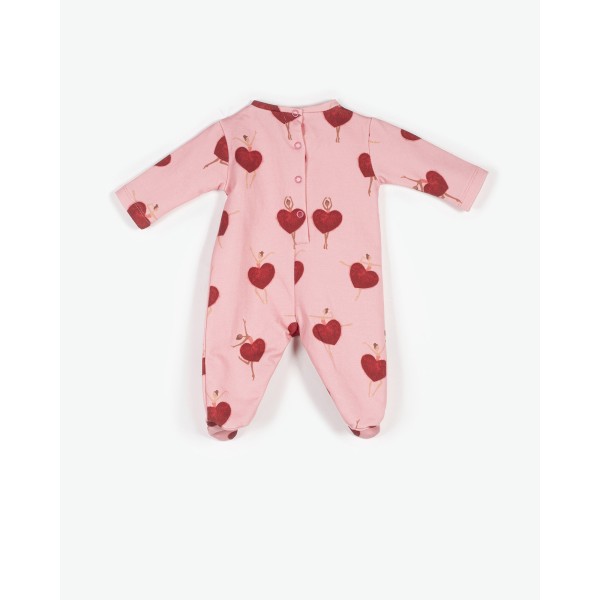 Yell-Oh - Φορμάκι Οργανικό Ballerinas Heart Allover (41210250009)