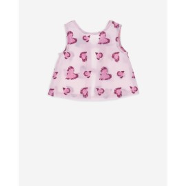 Yell-Oh - Μπλούζα με Δέσιμο στην Πλάτη Hearts (Y41300220019)