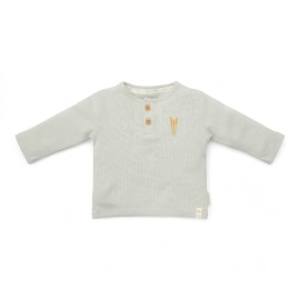 LITTLE DUTCH - Μπλουζάκι μακρυμάνικο Soft Green (LD24291017)