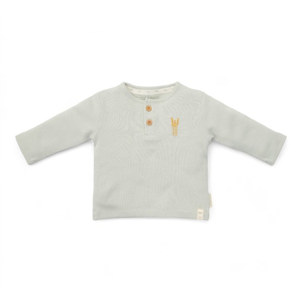 LITTLE DUTCH - Μπλουζάκι μακρυμάνικο Soft Green (LD24291017)