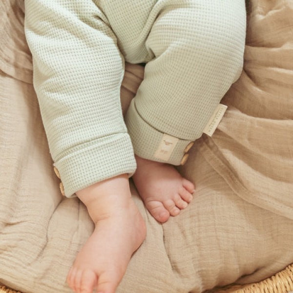 LITTLE DUTCH - Παντελονάκι Soft Green (LD24293002)