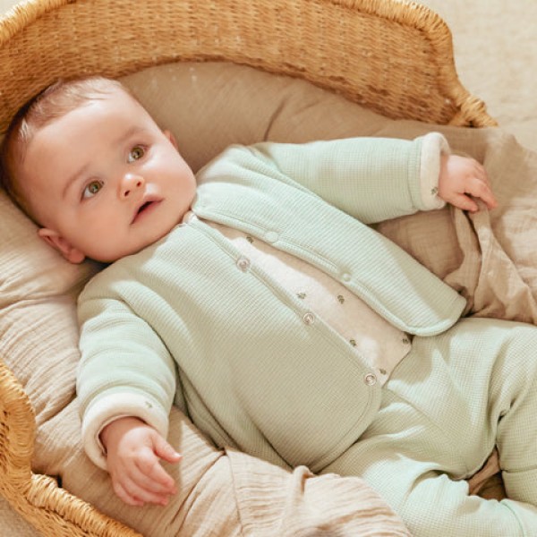 LITTLE DUTCH - Παντελονάκι Soft Green (LD24293002)